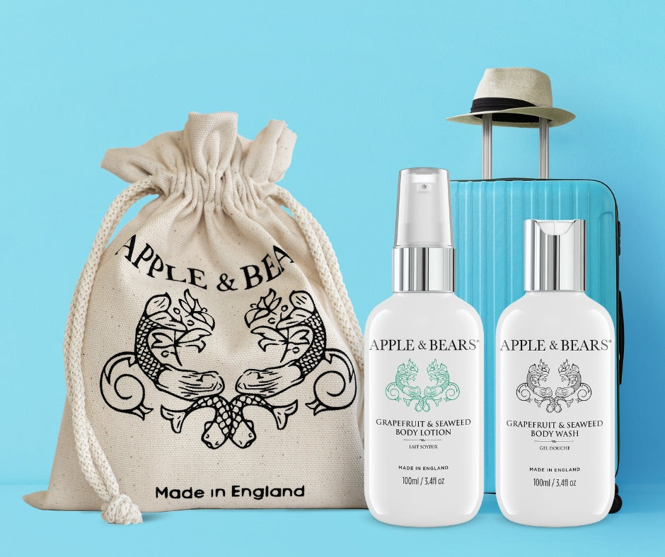 Grapefruit & Seaweed Travel Set - Wash & Lotion 100ml/3.4 fl oz