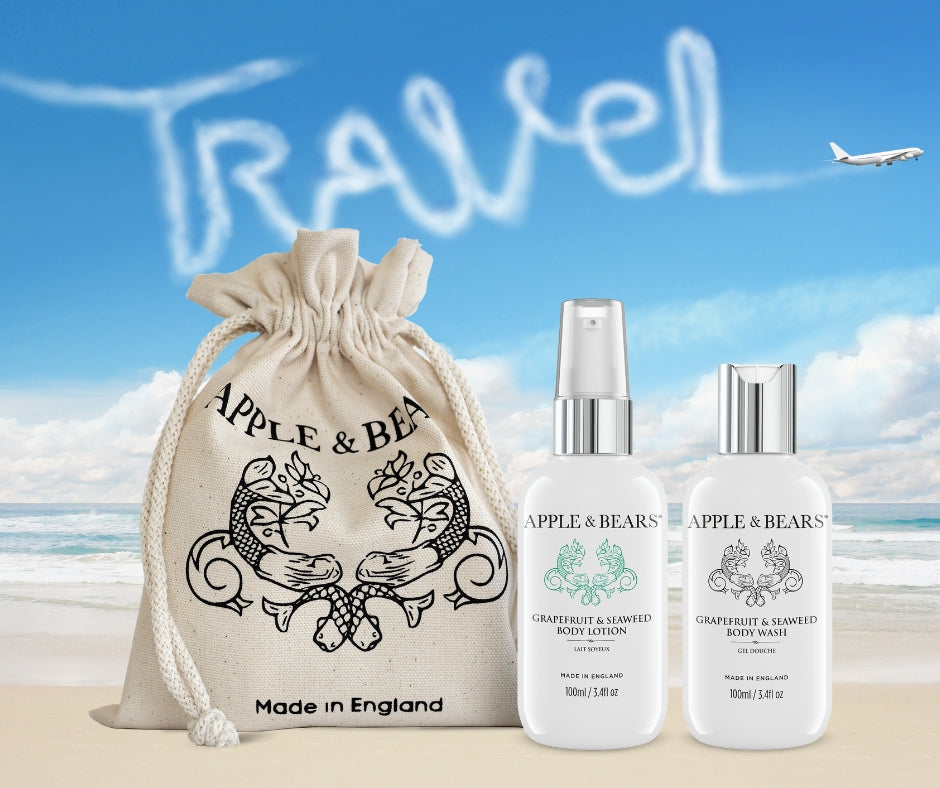 Grapefruit & Seaweed Travel Set – Body Wash & Lotion, 100ml