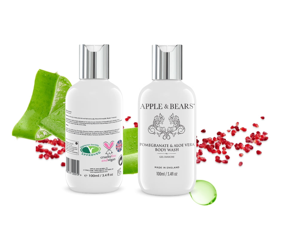 석류 & 알로에 베라 여행 세트 - 워시 & 로션 (2 x 50ml)