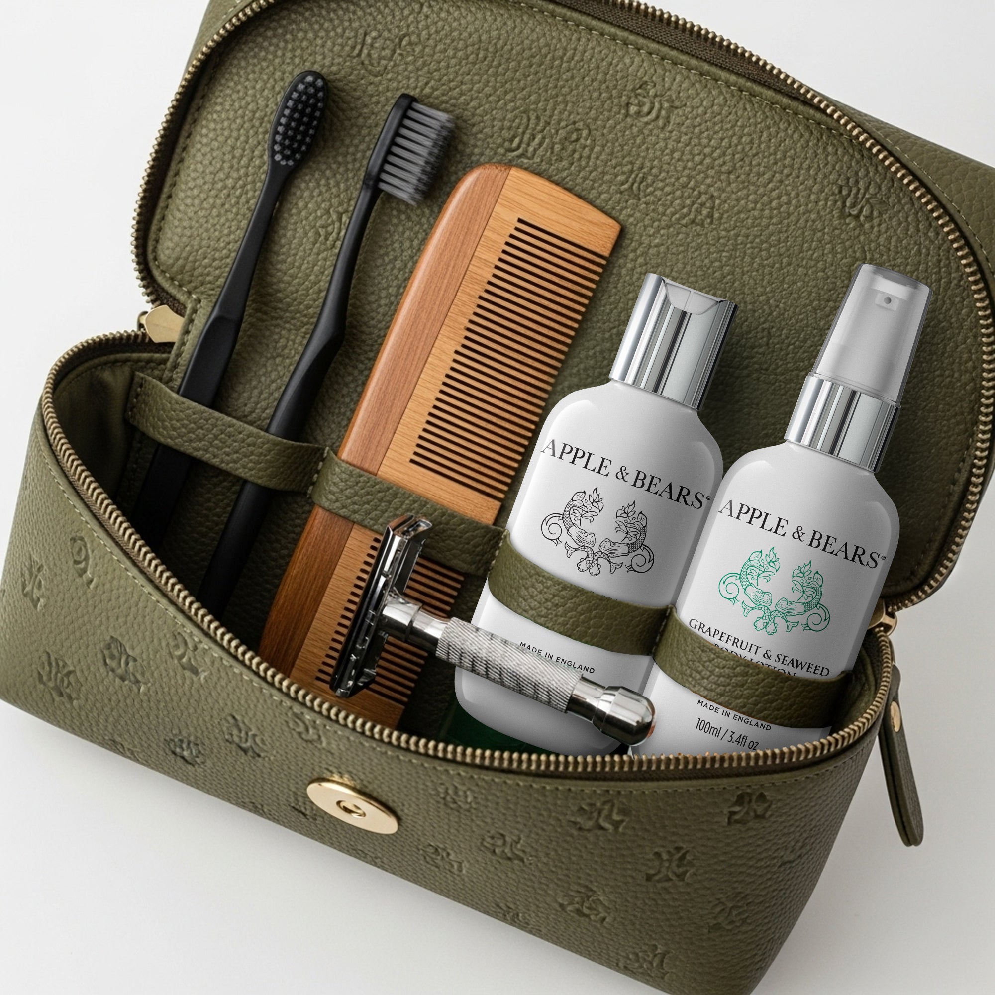 Grapefruit & Seaweed Travel Set – Body Wash & Lotion, 100ml
