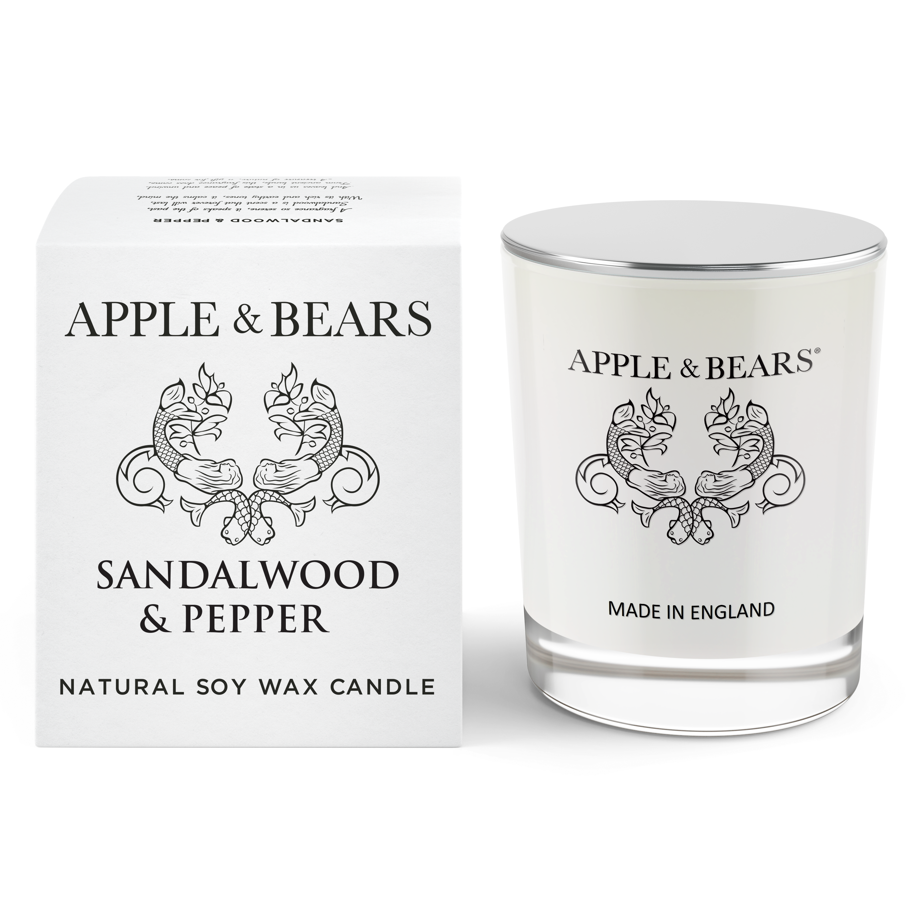 Sandalwood & Pepper Soy Wax Candle