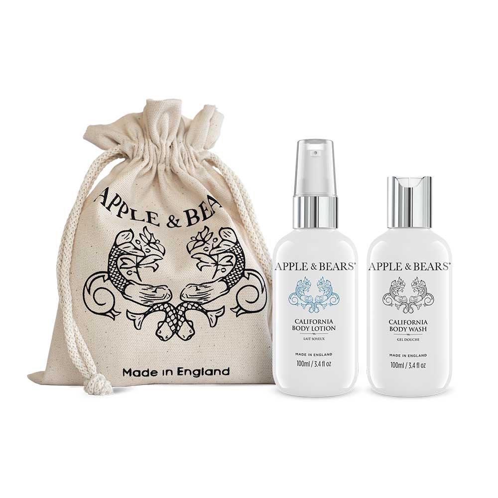 Bergamotte & Grüner Tee Travel Set - Wash & Lotion (2 x 50ml)