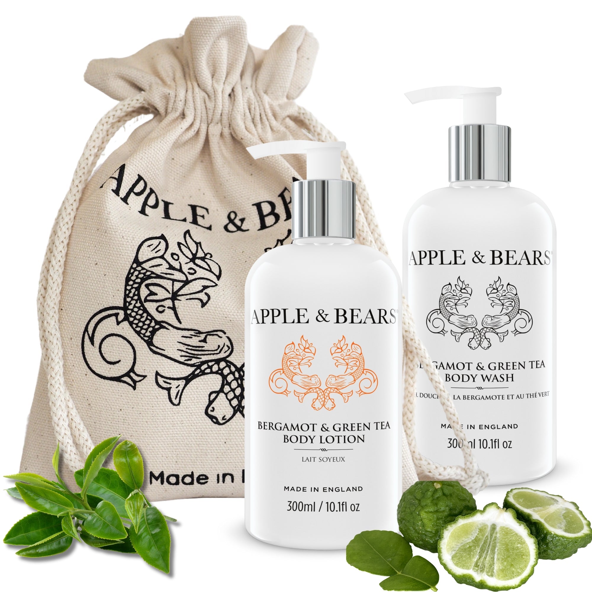 Luxury Bergamot & Green Tea Gift Set