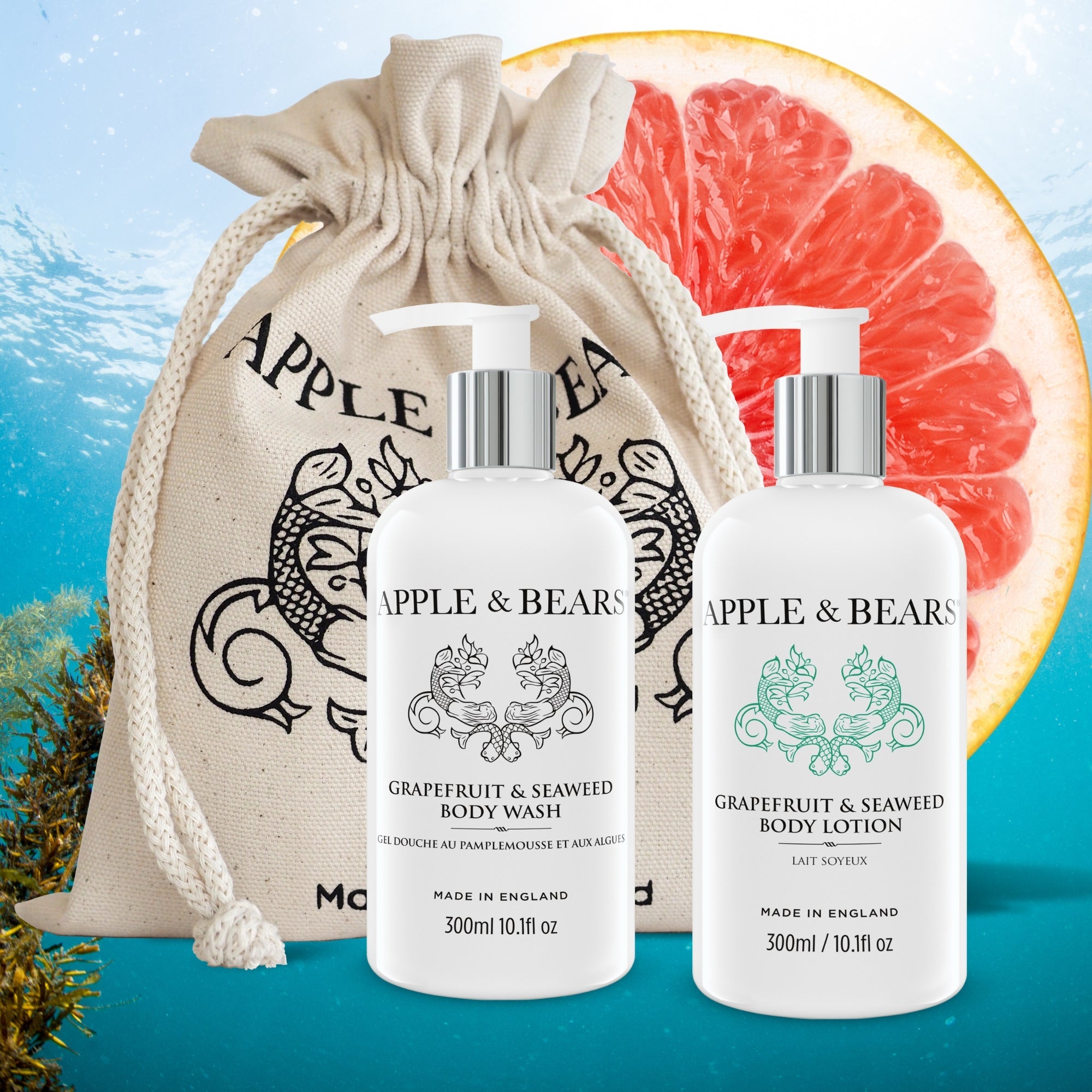 Luxury Grapefruit & Seaweed Gift Set