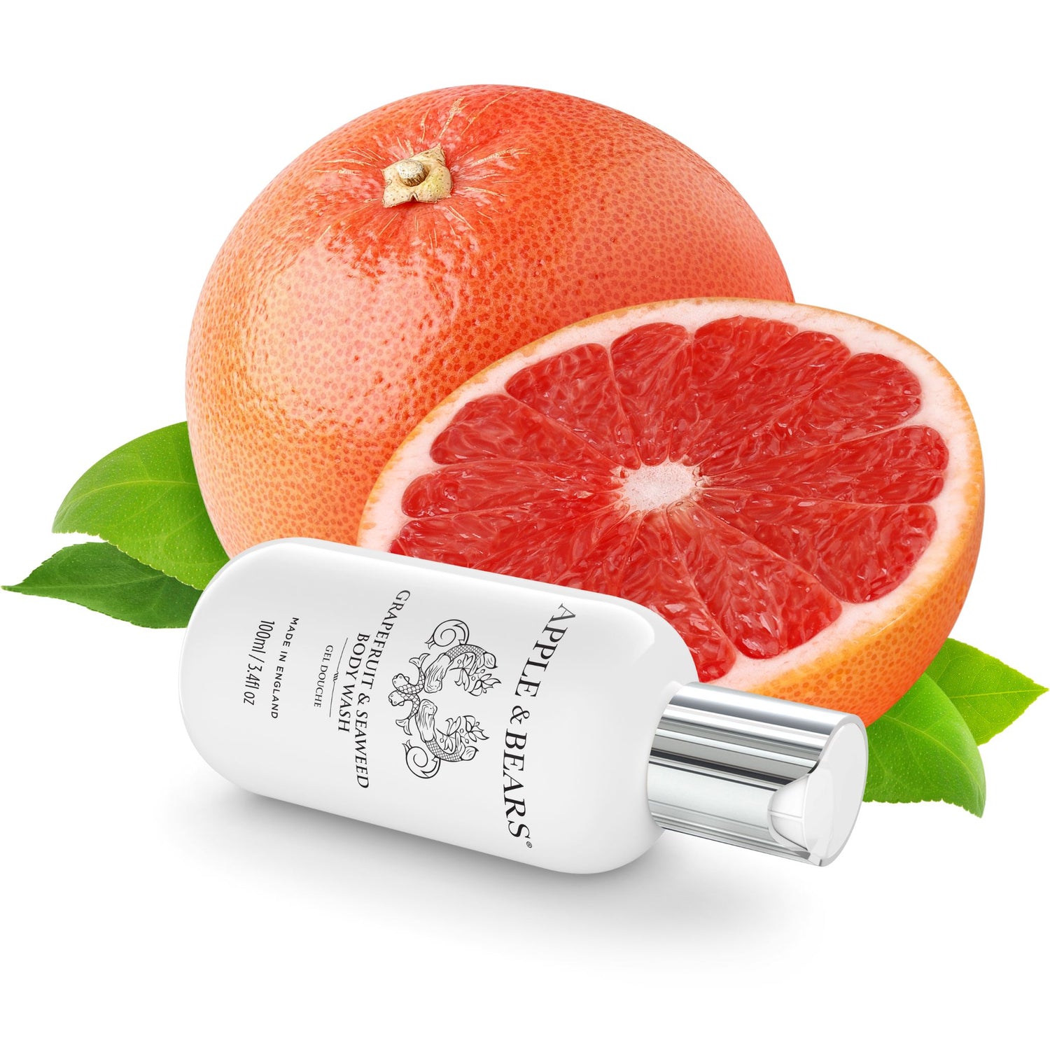 Grapefruit &amp; Seaweed Body Wash Travel 100ml /3.4 fl oz
