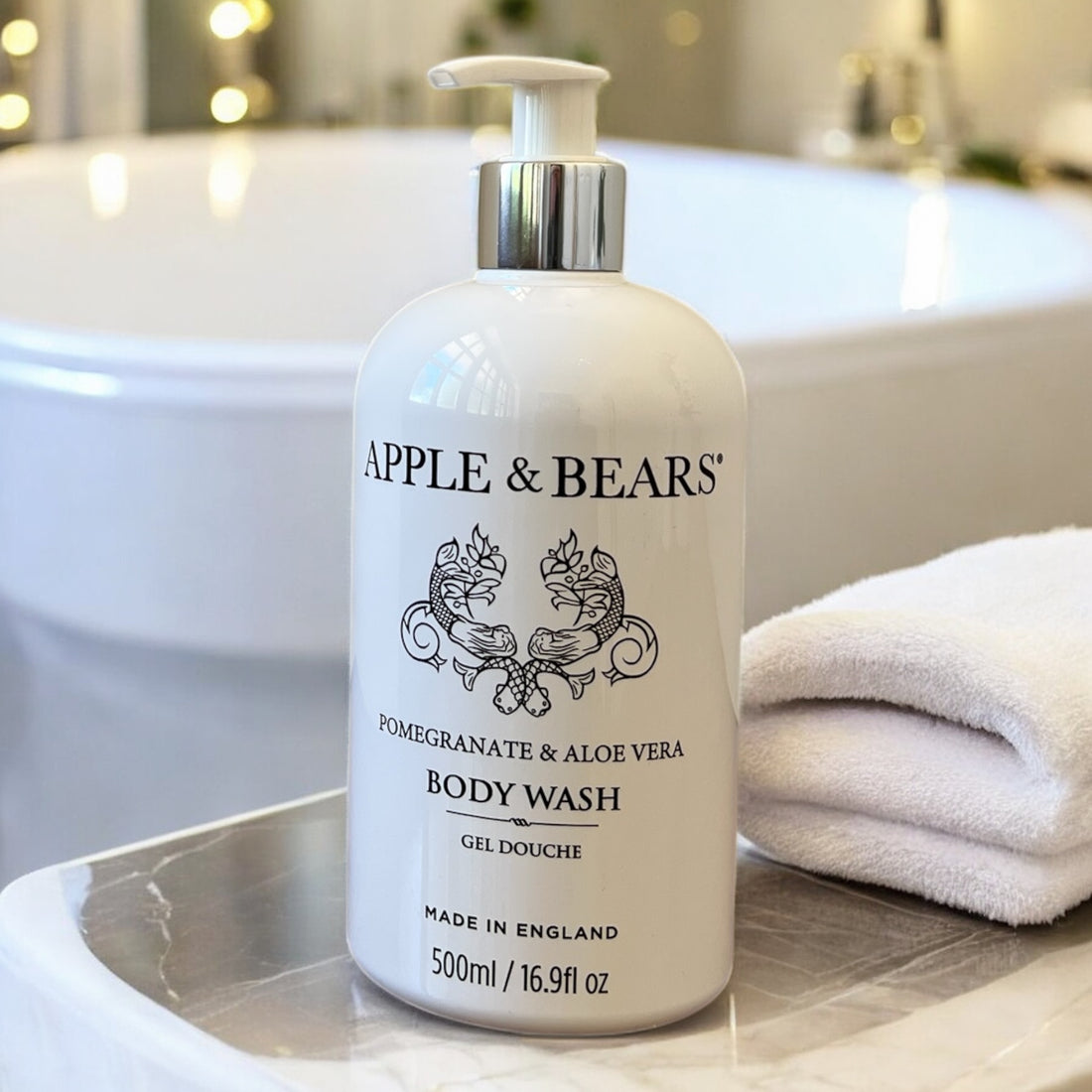 Pomegranate &amp; Aloe Vera - Body Wash - 500ml/16.9 fl oz