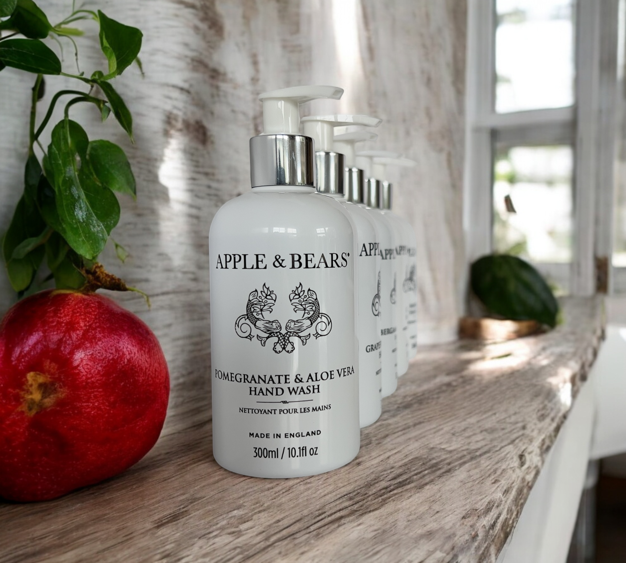 Pomegranate &amp; Aloe Vera Hand Wash 300ml /10.1 fl oz