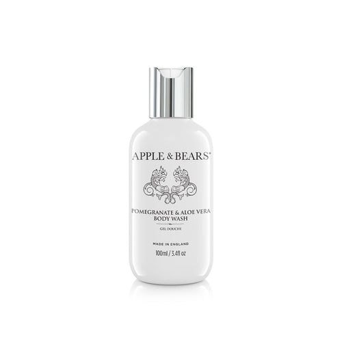 Pomegranate & Aloe Vera Body Wash - Travel Size - 100ml /3.4 fl oz